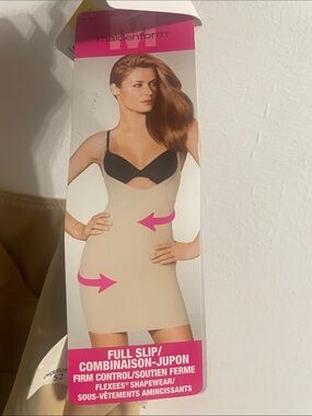 Maidenform Beige Full Slip Shapewear